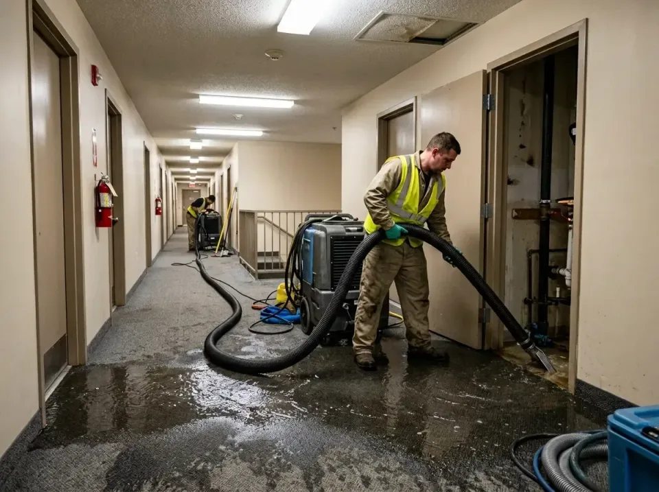 multi-unit-apartment-hallway-f-005 — frequently asked questions, Emergency Burst Pipe Water Extraction & Removal in Berkley,…